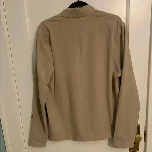 NWT Grand Running Club Marco Jacket in Taupe/Oatmeal/Tan, Mens size Large - Picture 10 of 10